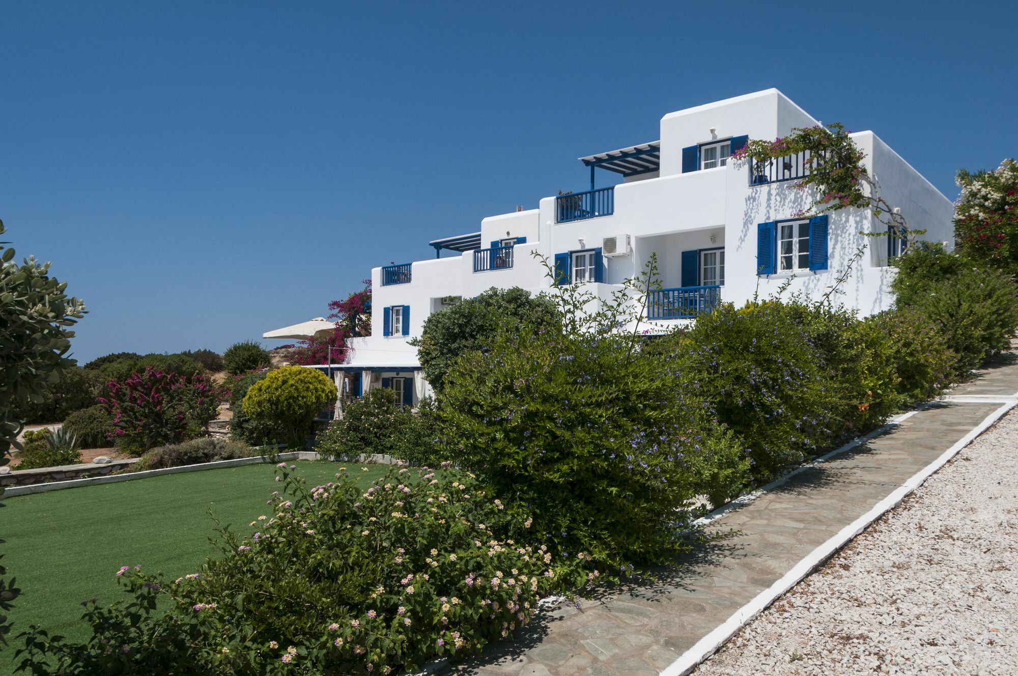 Dryades Family Hotel Drios Exterior foto
