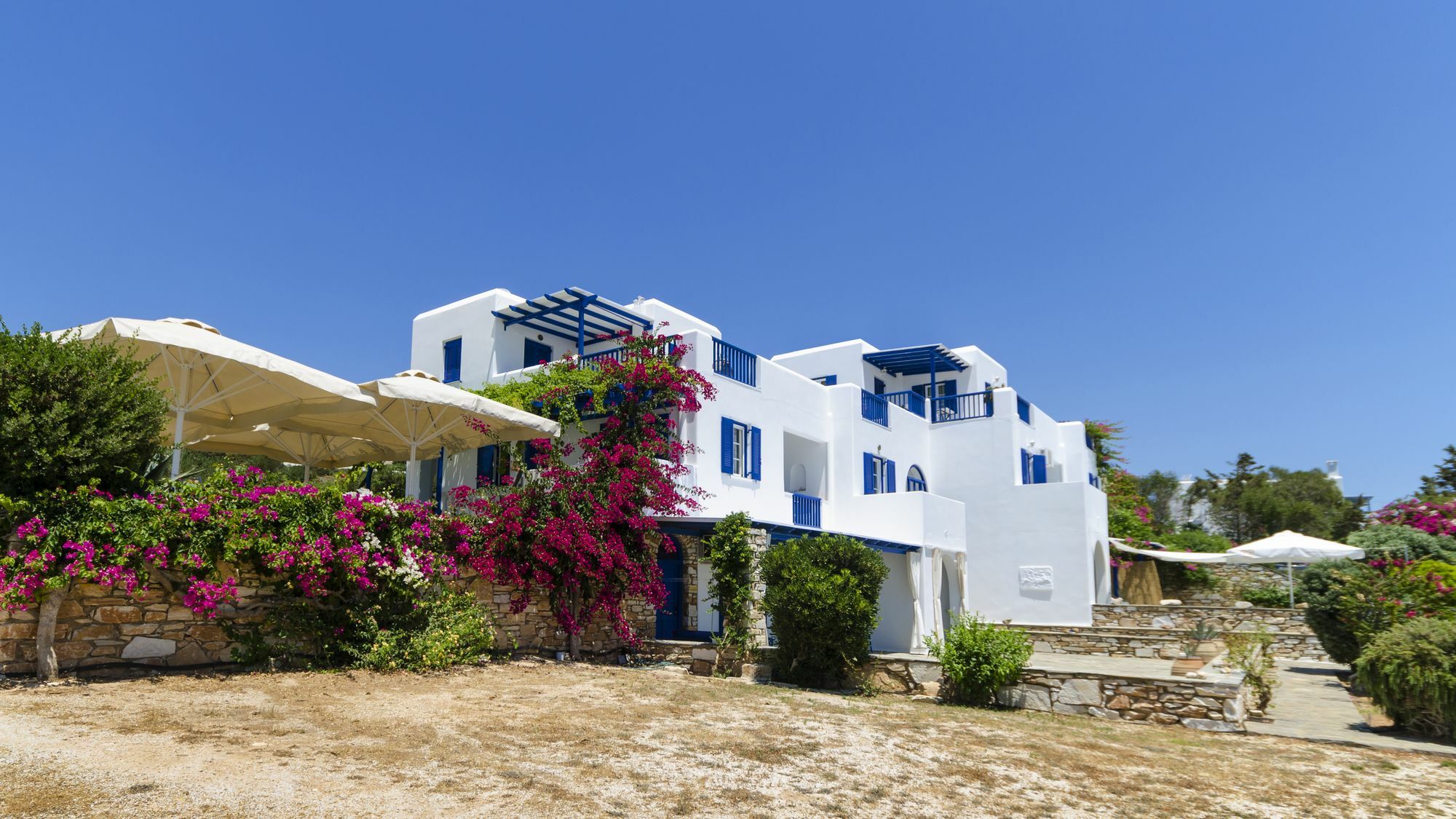 Dryades Family Hotel Drios Exterior foto